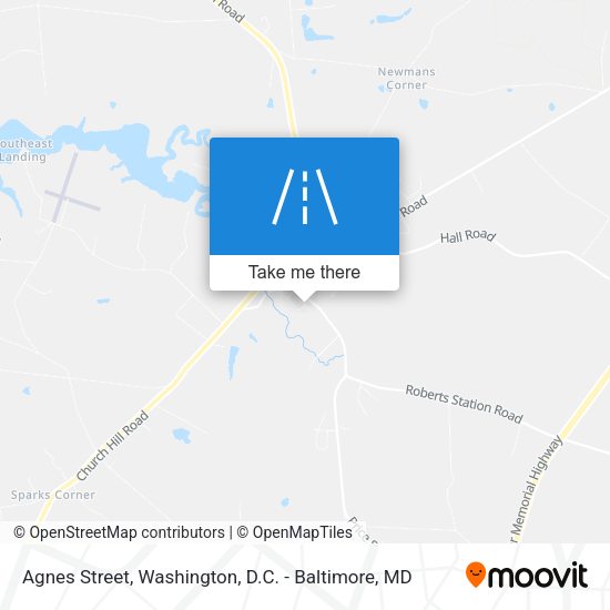 Agnes Street map