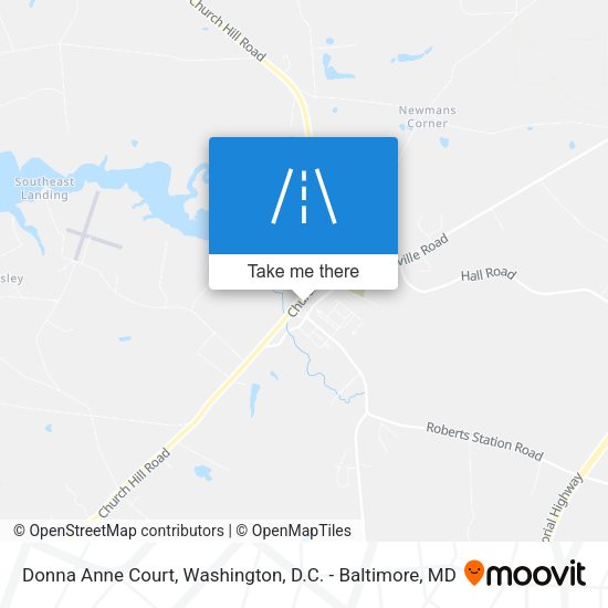 Mapa de Donna Anne Court