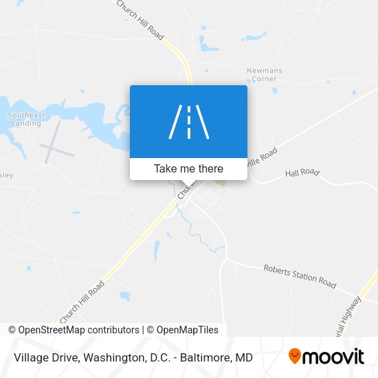 Village Drive map