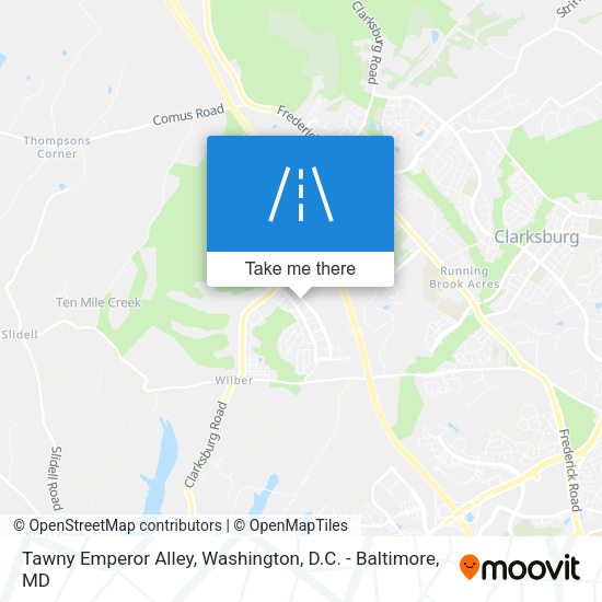 Mapa de Tawny Emperor Alley