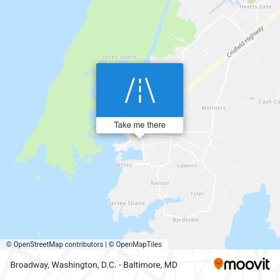 Mapa de Broadway