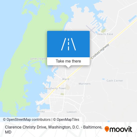 Mapa de Clarence Christy Drive