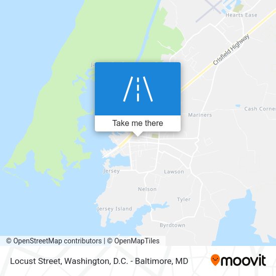 Locust Street map