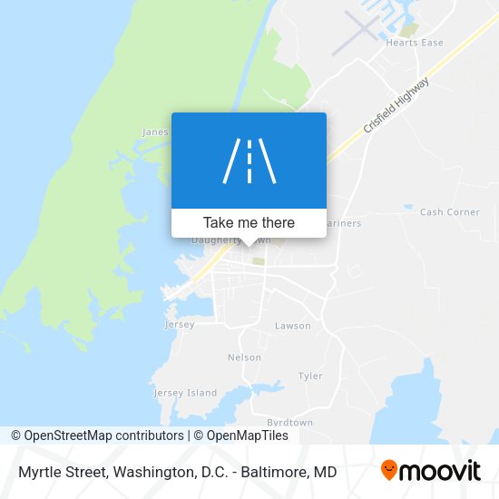 Mapa de Myrtle Street