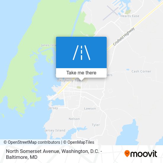 North Somerset Avenue map