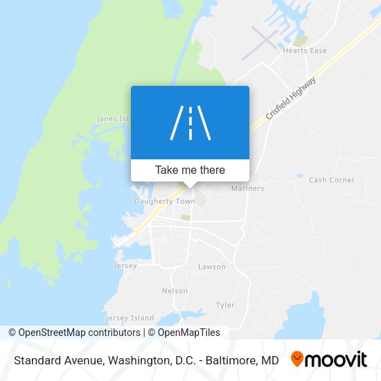 Mapa de Standard Avenue