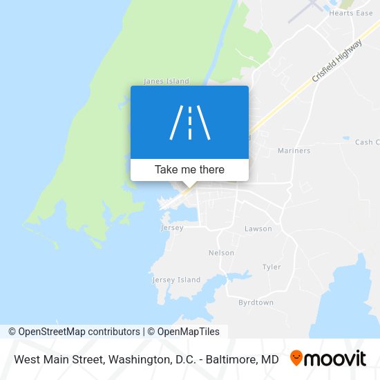Mapa de West Main Street