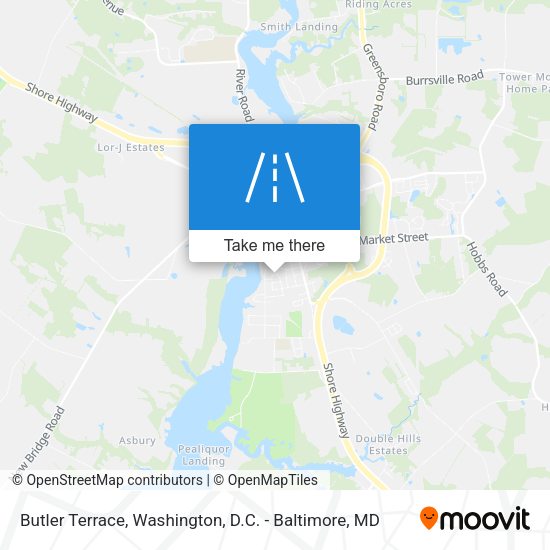 Butler Terrace map