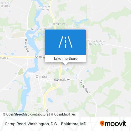 Mapa de Camp Road
