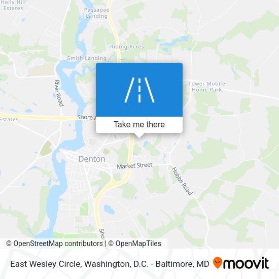 Mapa de East Wesley Circle