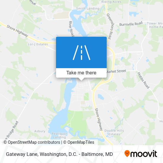 Gateway Lane map