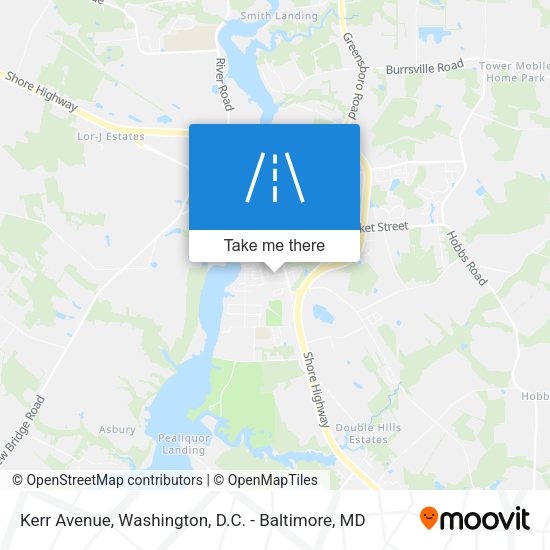 Kerr Avenue map