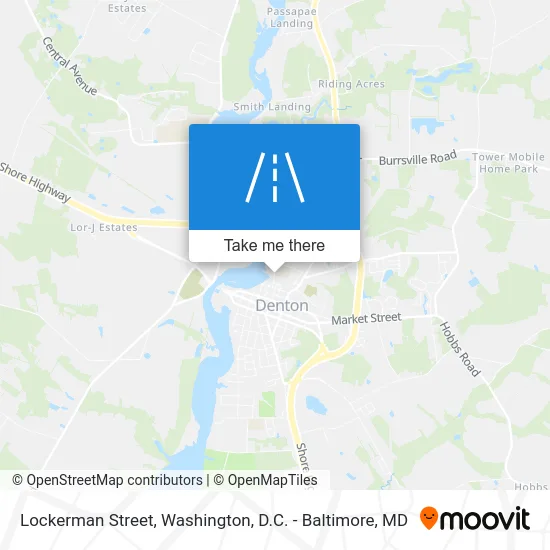Lockerman Street map