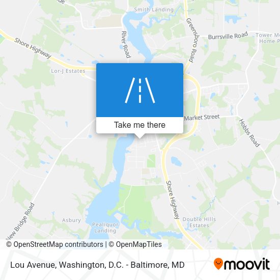 Mapa de Lou Avenue