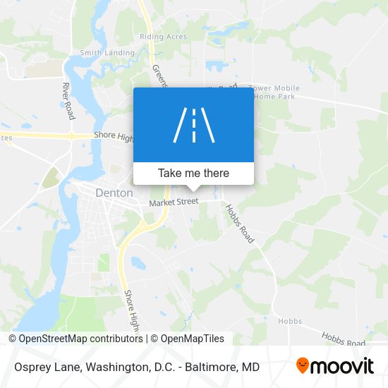 Osprey Lane map