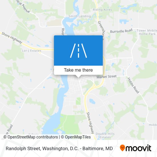 Mapa de Randolph Street