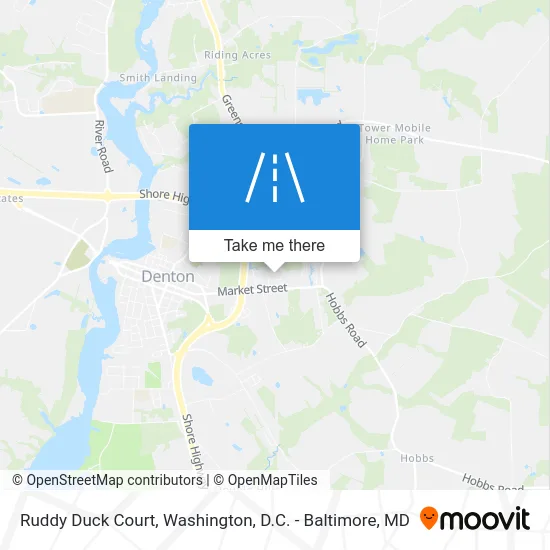 Ruddy Duck Court map