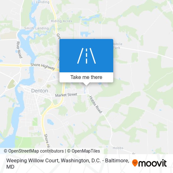 Weeping Willow Court map