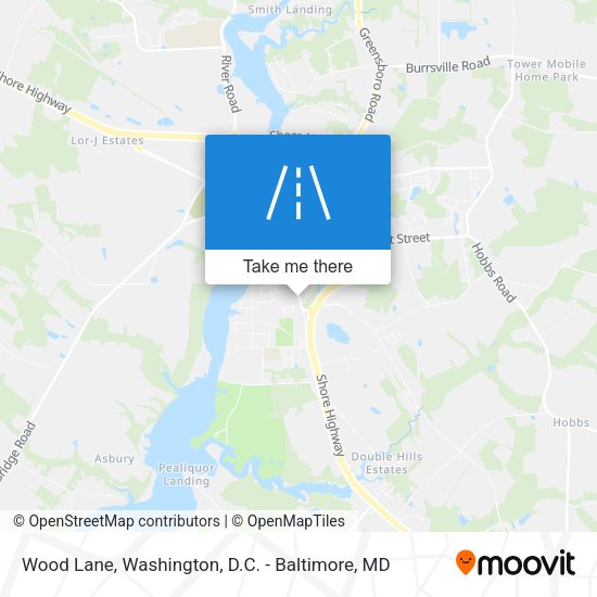 Wood Lane map