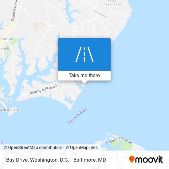 Mapa de Bay Drive