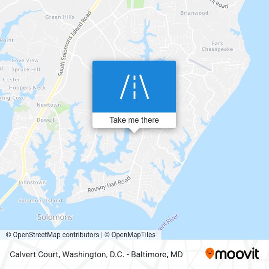 Mapa de Calvert Court