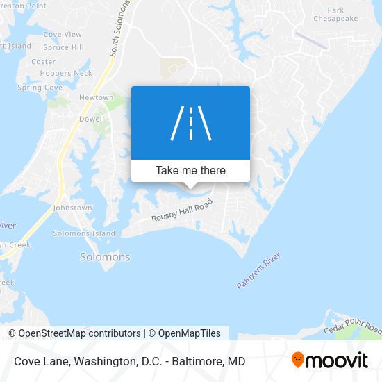Mapa de Cove Lane