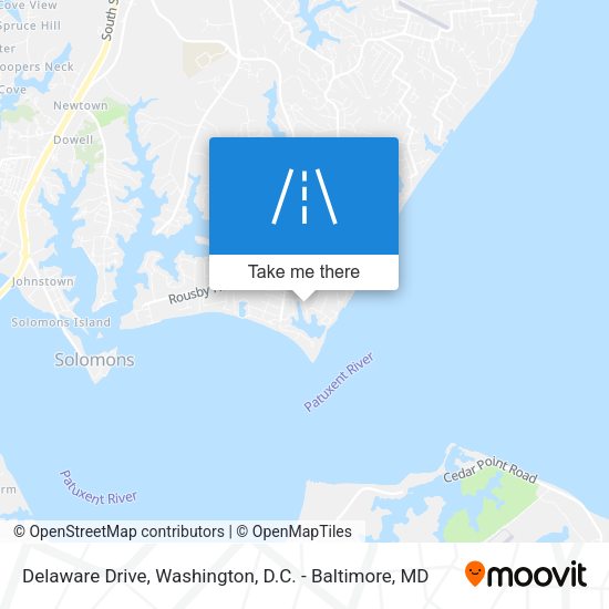 Delaware Drive map