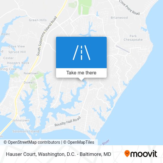 Hauser Court map
