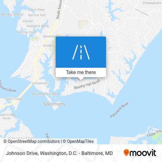 Johnson Drive map