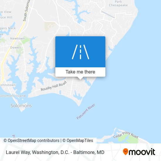 Laurel Way map