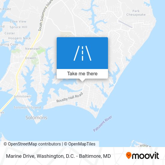 Marine Drive map