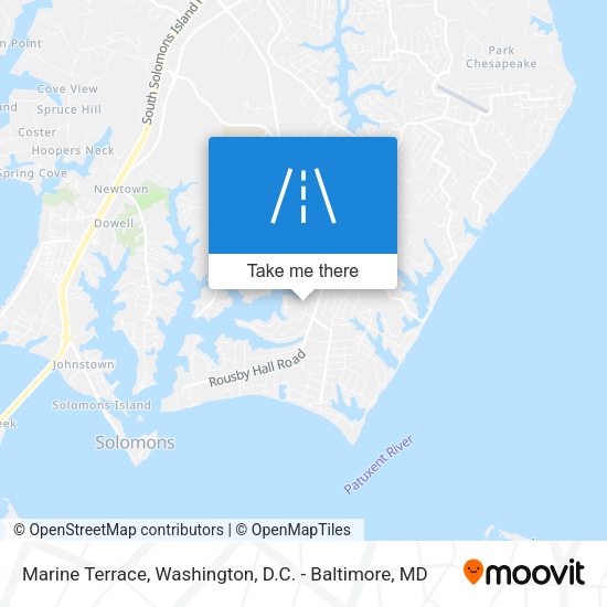Mapa de Marine Terrace