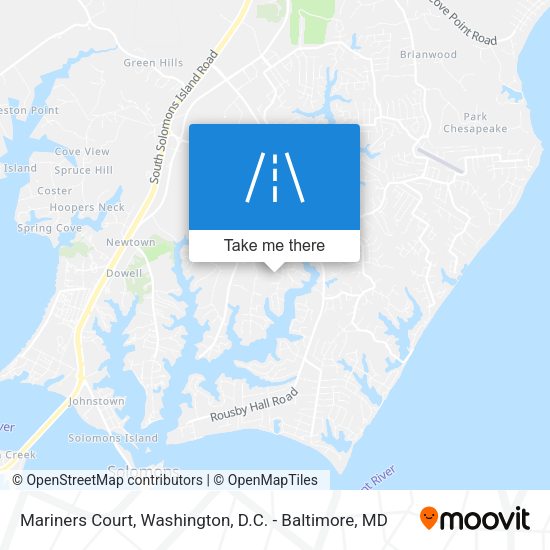 Mapa de Mariners Court
