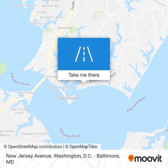 New Jersey Avenue map