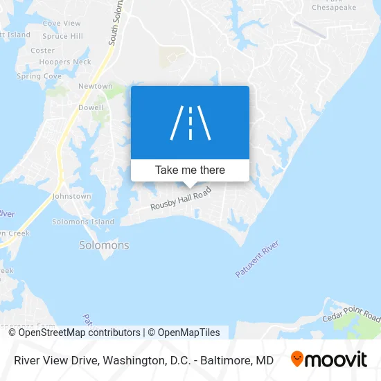 River View Drive map