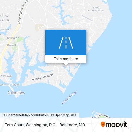 Tern Court map