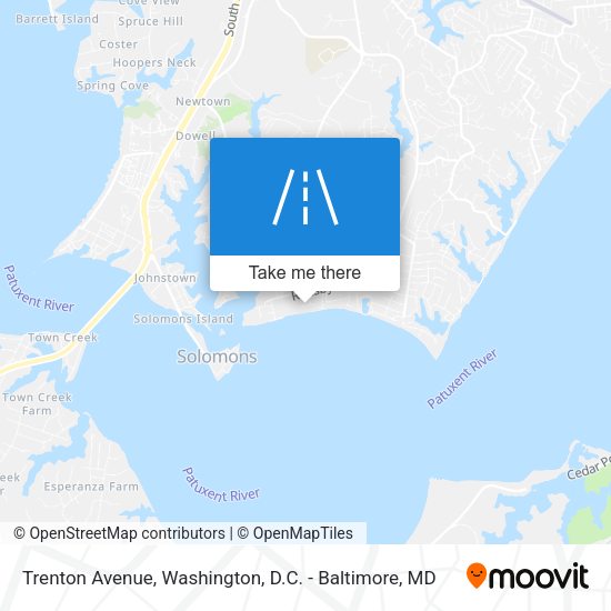 Trenton Avenue map