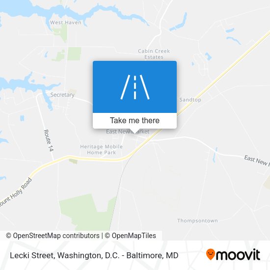 Lecki Street map