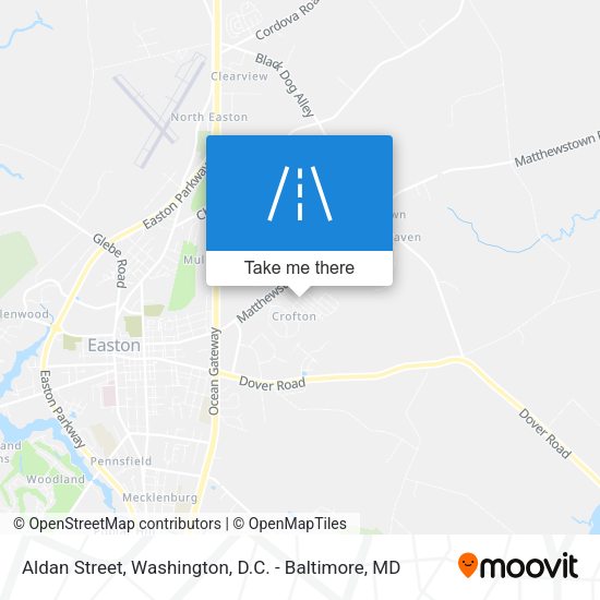 Aldan Street map