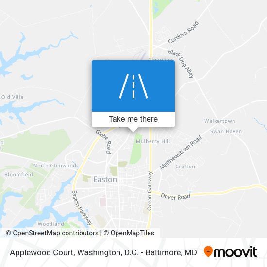 Applewood Court map