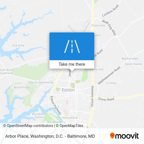 Mapa de Arbor Place