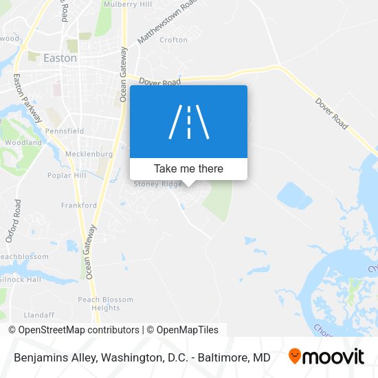 Mapa de Benjamins Alley