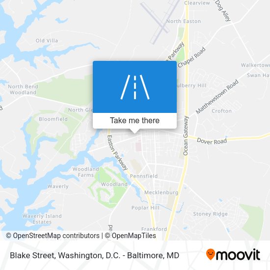 Blake Street map