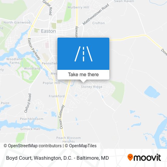 Boyd Court map