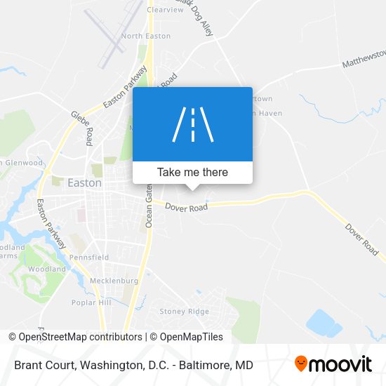 Mapa de Brant Court