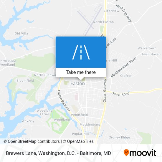 Brewers Lane map