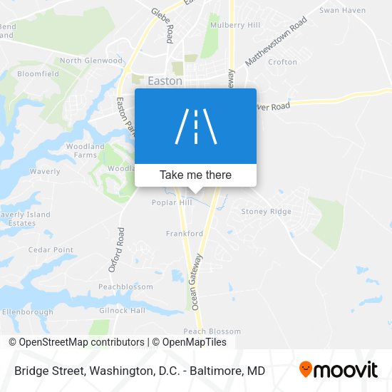 Mapa de Bridge Street