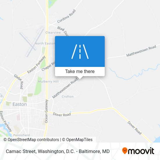 Camac Street map