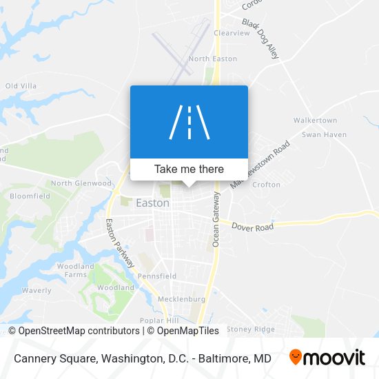 Mapa de Cannery Square