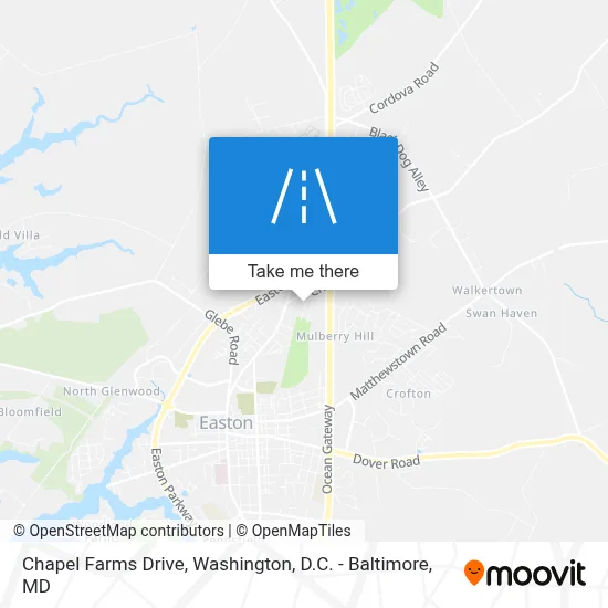 Chapel Farms Drive map